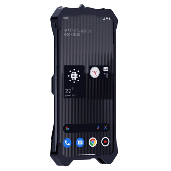 Armored case for Nothing Phone (1) 5G, Aluminum Alloy, black