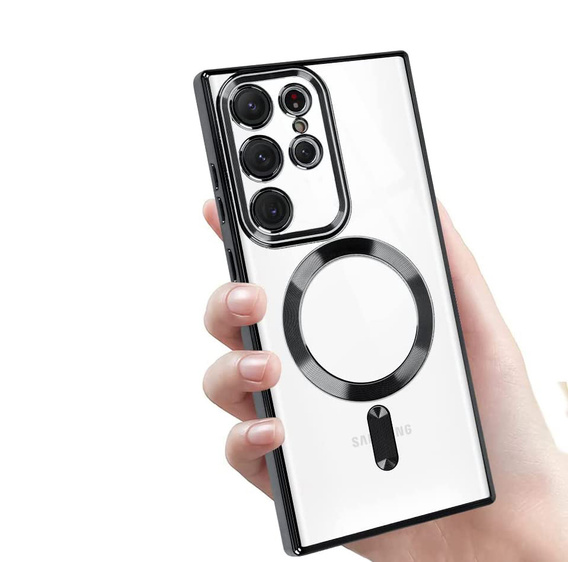 Case for Samsung Galaxy S23 Ultra, MagSafe Hybrid, black