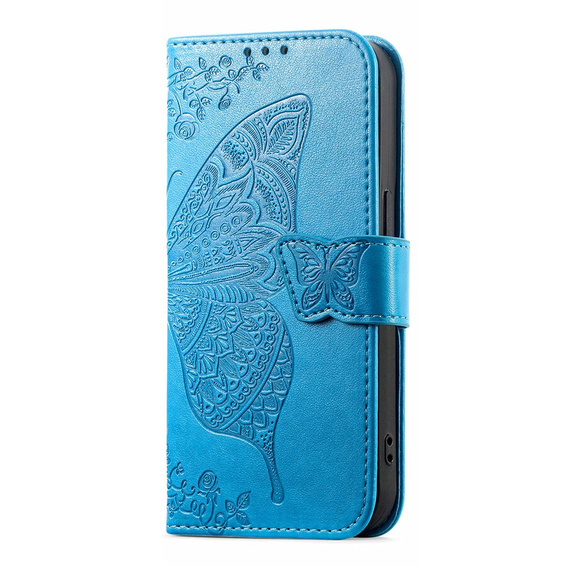 Butterfly flip case for Samsung Galaxy A37 5G, blue