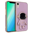 Case for iPhone XR, Astronaut, purple