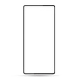 Mocolo Full Glue Tempered Glass for Google Pixel 8A, black frame