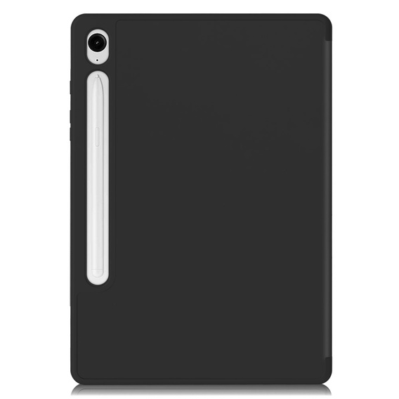 Case for Samsung Galaxy Tab S10 Lite / S10 FE / S9 FE, Smartcase with stylus space, black
