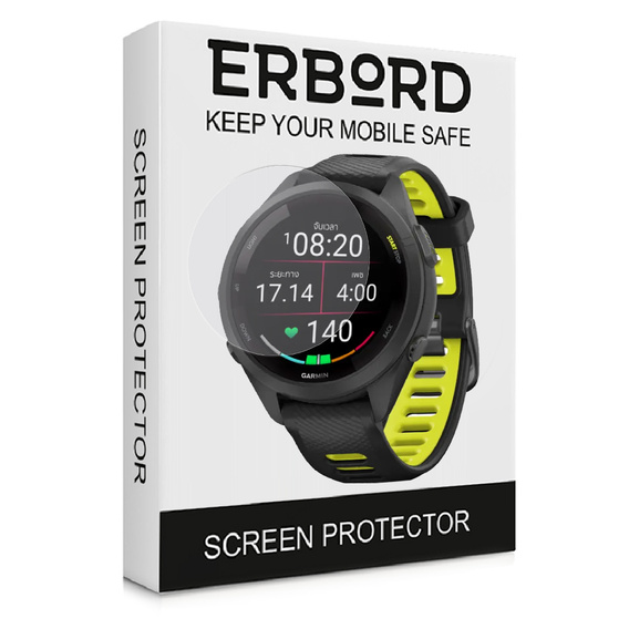 3x ERBORD hydrogel film for Garmin Forerunner 265S