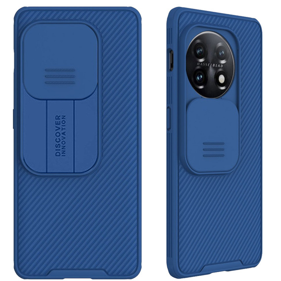 Case for OnePlus 11 5G, Armored Nillkin, CamShield Pro, blue