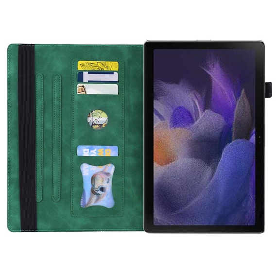 Case for Lenovo Tab M11, Classic, with space for stylus, green