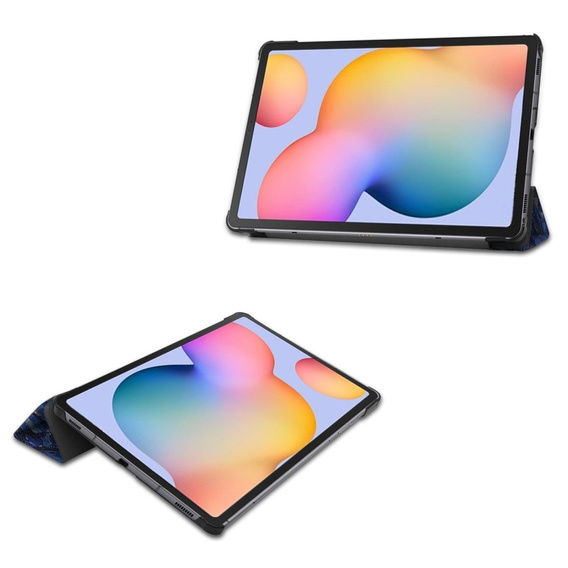 Case for Samsung Galaxy Tab S6 Lite, Smartcase, painted pattern