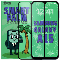 5D Full Glue Smart Palm tempered glass for Samsung Galaxy A15 4G/5G
