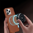 Case for iPhone 14 Pro, Dux Ducis Max Naples, brown