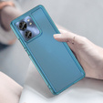 Case for Motorola Edge 40, Fusion Hybrid, blue