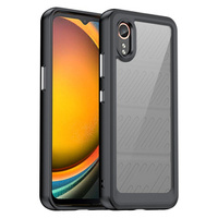 Case for Samsung Galaxy Xcover 7, Fusion Hybrid, transparent / black