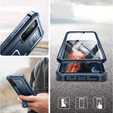 Armored case for Samsung Galaxy S20 FE, Dexnor Full Body, dark blue
