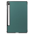 Case for Samsung Galaxy Tab S9 FE, Tri-fold, green
