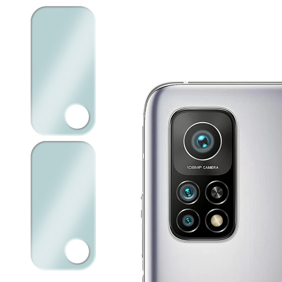 2x ERBORD tempered glass for camera to Xiaomi Mi 10T 5G/Mi 10T Pro 5G