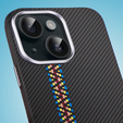 MagSafe's iPhone 15 Case, Carbon Fiber, black