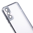 Case for Samsung Galaxy S21, Magnetic Dual Glass, silver