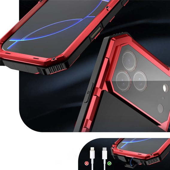 R-JUST armoured case with stand for iPhone 17 Pro
