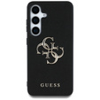 GUESS Grained Big 4G Logo case for Samsung Galaxy S25