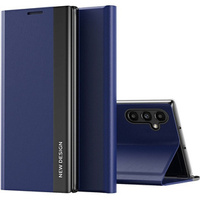 Flip case for Samsung Galaxy A14 4G/5G, Side Magnetic, dark blue