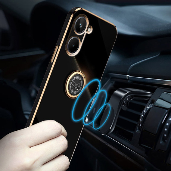 Case for Realme 10 4G, Electro Ring, black