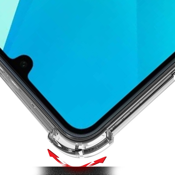 Case for Samsung Galaxy A16, Fusion Hybrid, for MagSafe, transparent + Screen Glass