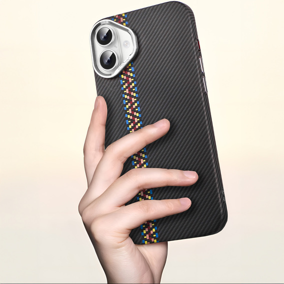 MagSafe's iPhone 16 Plus Case, Carbon Fiber, black