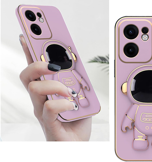 Case for Oppo Reno 13F / Oppo Reno 13FS, Astronaut, purple