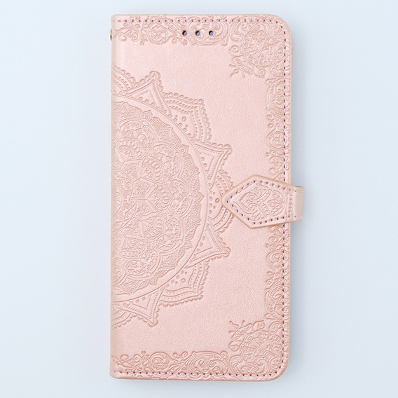 Flip case for Xiaomi 13T / 13T Pro, Mandala, pink rose gold