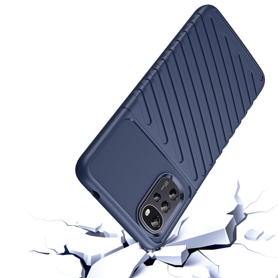 Case for Motorola Moto G22, Thunder, blue