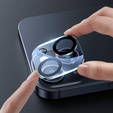 2x ERBORD tempered glass for camera to iPhone 15 / 15 Plus