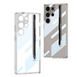 Samsung Galaxy S25 Ultra case, GKK Clear Case, with stylus, transparent