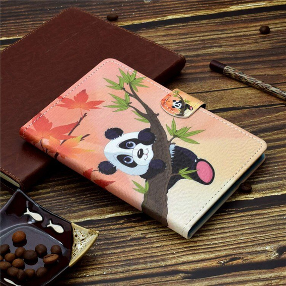 Case for Lenovo Tab M10 Plus 10.6 Gen 3 TB-125F TB-128F, Smartcase, panda