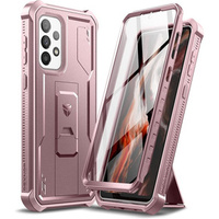 Armored case for Samsung Galaxy A33 5G, Dexnor Full Body, pink