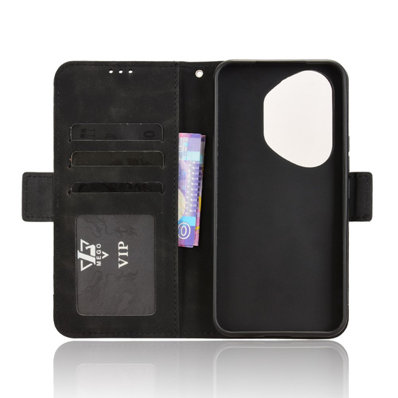 Flip case for Honor 400 Pro 5G, Card Slot, black