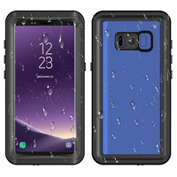 IP68 Waterproof Case for Samsung Galaxy S8 5G, black