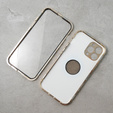 Case for iPhone 13 Pro Max, Dual Glass, for Magsafe, gold