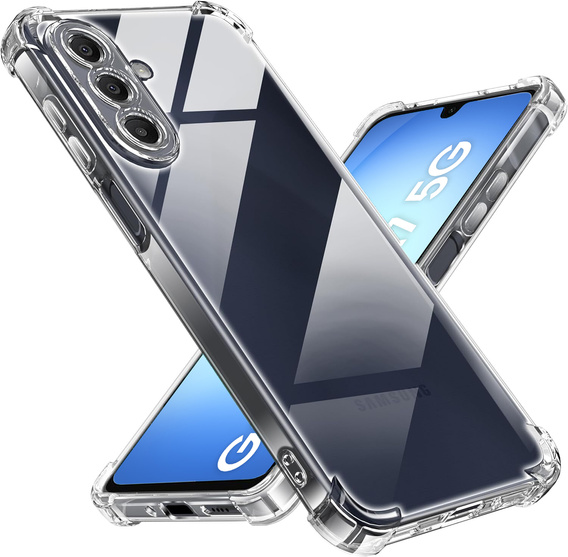 Case for Samsung Galaxy A17 5G, reinforced, with camera protection, transparent