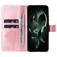 Flip case for Xiaomi 13T / 13T Pro, tree, pink rose gold