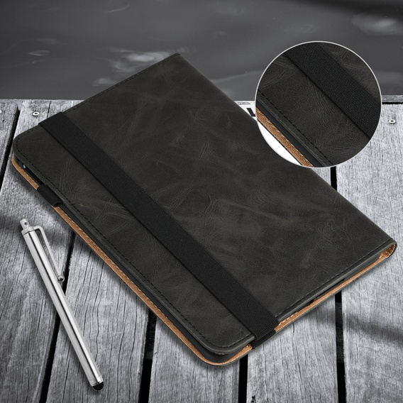 Case for Samsung Galaxy Tab S10 Lite / S10 FE / S9 FE / S9, Classic, with space for stylus, black