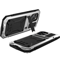 Armored case for iPhone 12 Mini, R-JUST, silver
