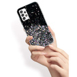 Case for Samsung Galaxy A33 5G, Glittery, black