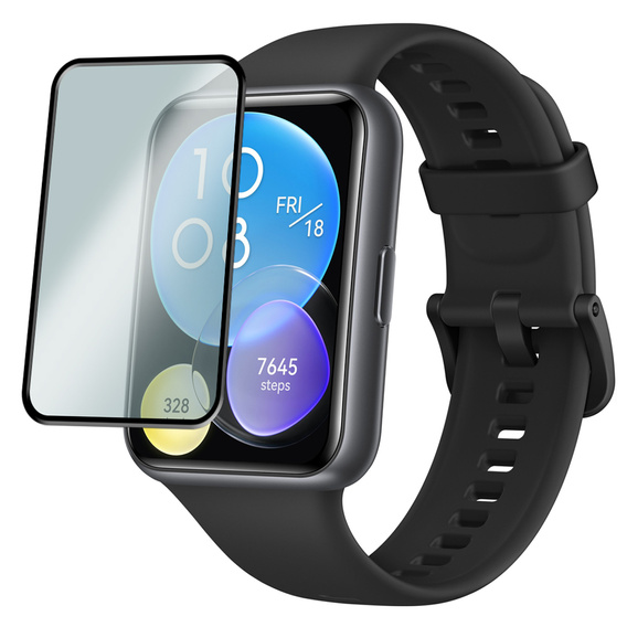 2x ERBORD Hybrid Glass for Huawei Watch Fit 2