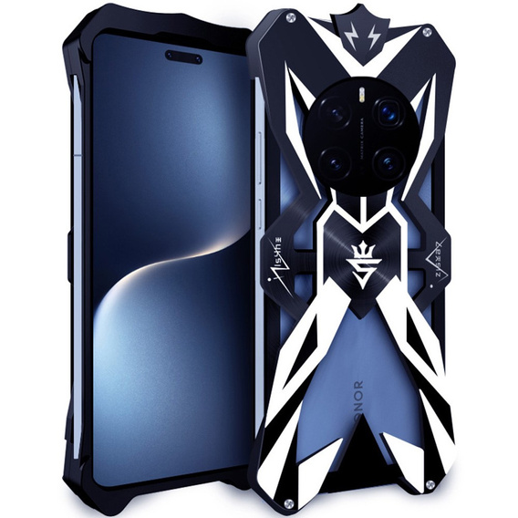 Armored case for Honor Magic 7 Pro 5G, Aluminum Alloy, black