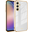 Case for Samsung Galaxy A54 5G, Glamour CamShield, white