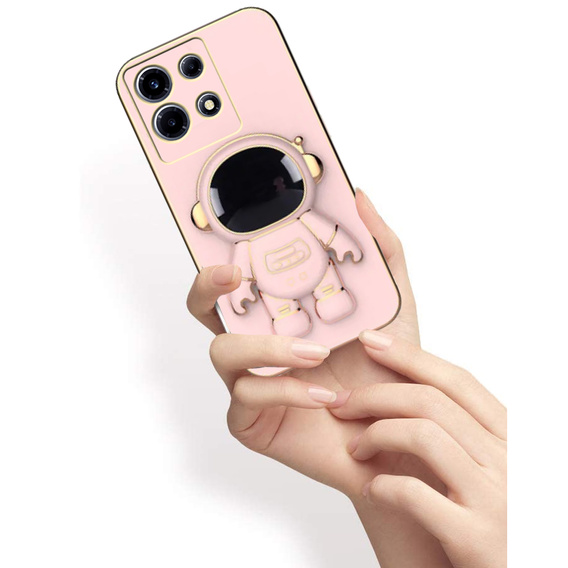 Case for Infinix Note 30 VIP, Astronaut, pink