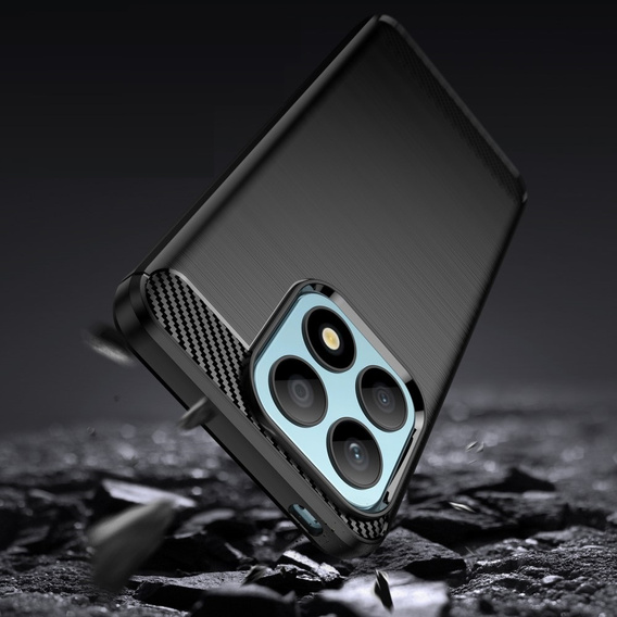 Case for Honor X8a 5G, Carbon, black