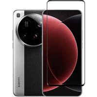 3D Tempered Glass for Xiaomi 15 Ultra, black frame