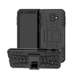 Case for Samsung Galaxy J6+ Plus, Tire Armor, black