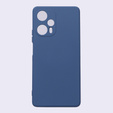 Case for Xiaomi Poco F5, Silicone Lite, blue