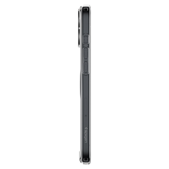 Spigen MagSafe Case for iPhone 16, Ultra Hybrid, transparent / white + 9H Tempered Glass
