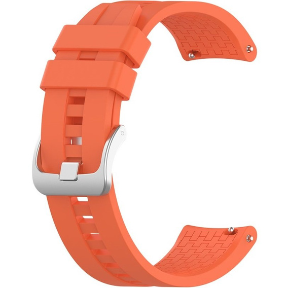 22mm Silicone strap with buckle for Huawei Watch GT / Watch GT2 - White